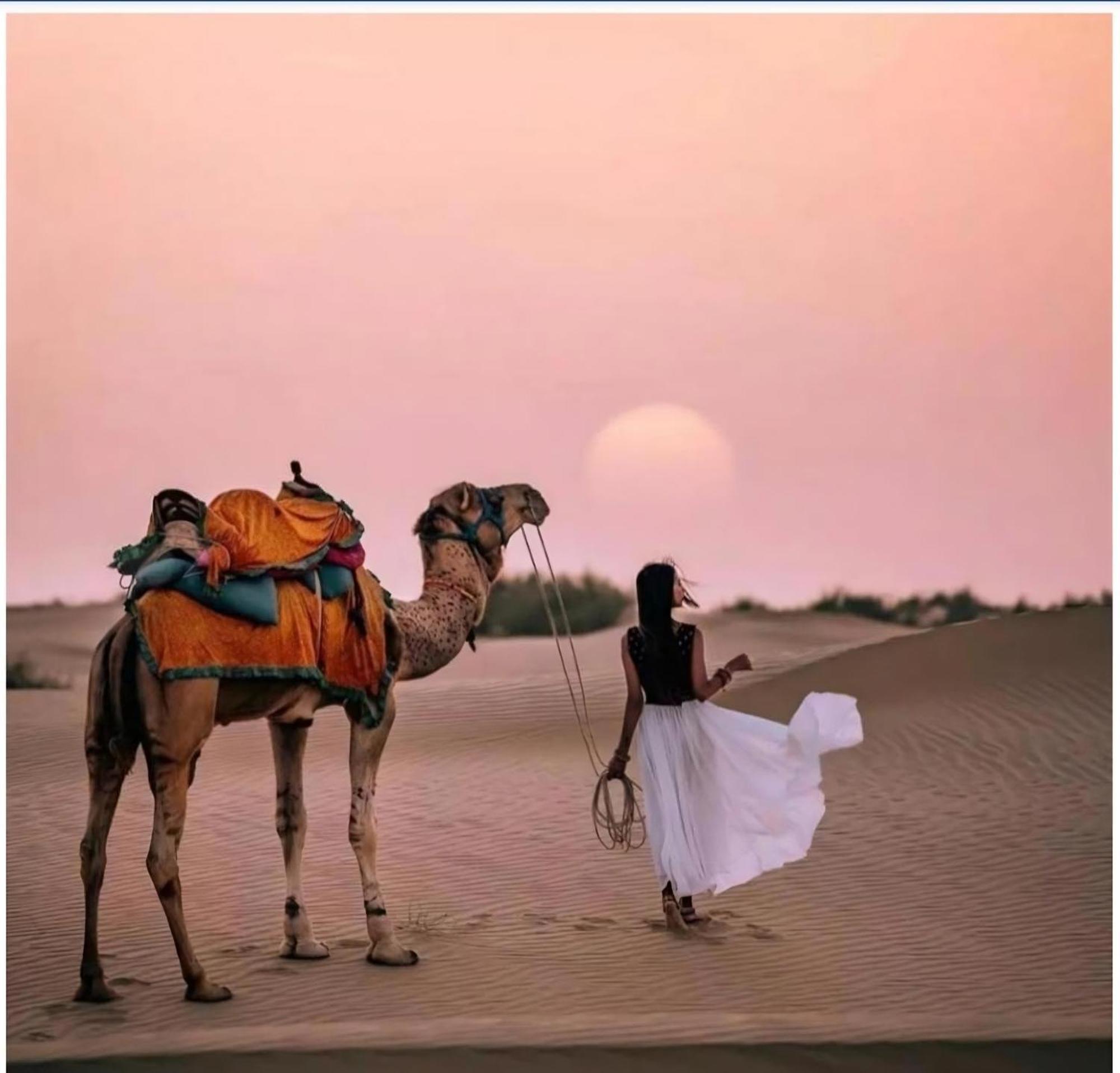 Desert Drop Resort Jaisalmer Sām Exteriör bild
